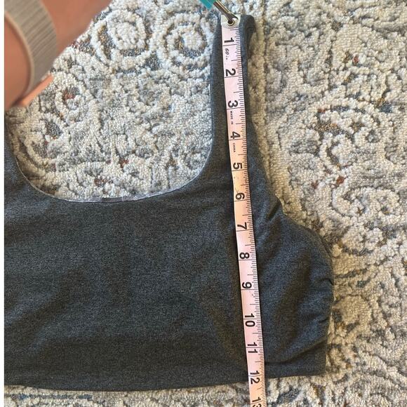 Womens Patagonia Dark Gray Halter top style Sport Bra Size Small - Picture 8 of 8